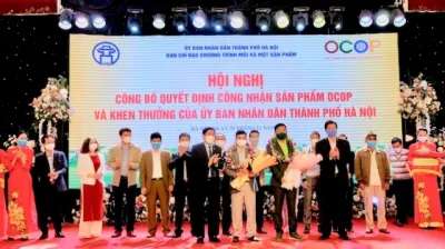 Hà Nội: Công nhận 424 sản phẩm OCOP cấp thành phố