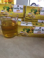 Trà mật hồng sâm hoa vàng Lucky tea gold