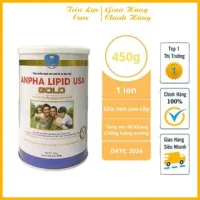 Sữa Non Anpha Lipid Gold Usa 450 gram-Giúp Tăng Sức Đề Kháng, Phục Hồi Nhanh Sức Khỏe,Halanmilk